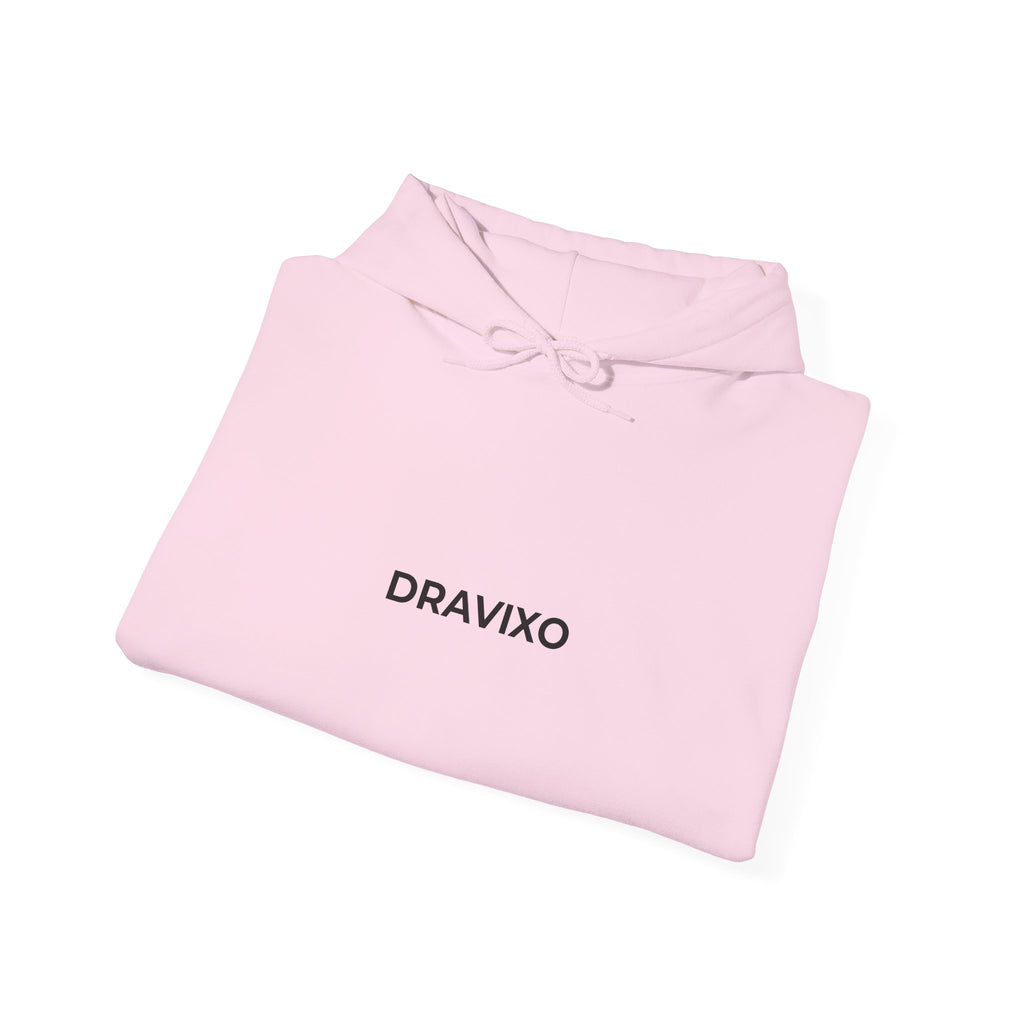 Dravixo Hoodie – Branded Pullover with Sleeve