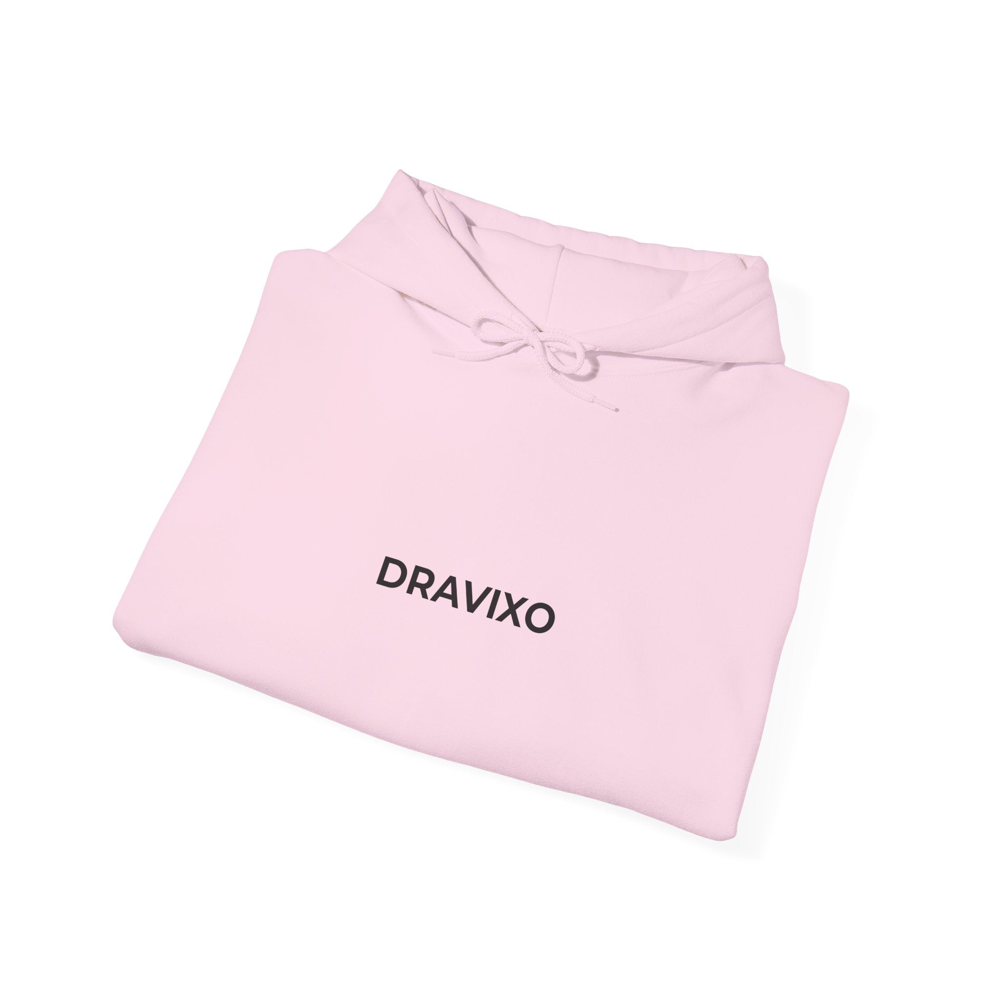 Dravixo Hoodie – Branded Pullover with Sleeve