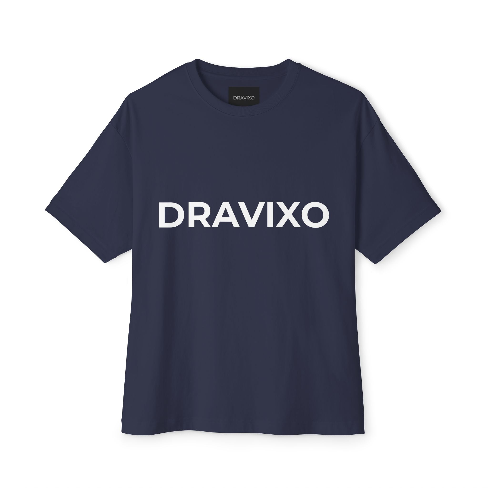 DRAVIXO Boxy Tee Black