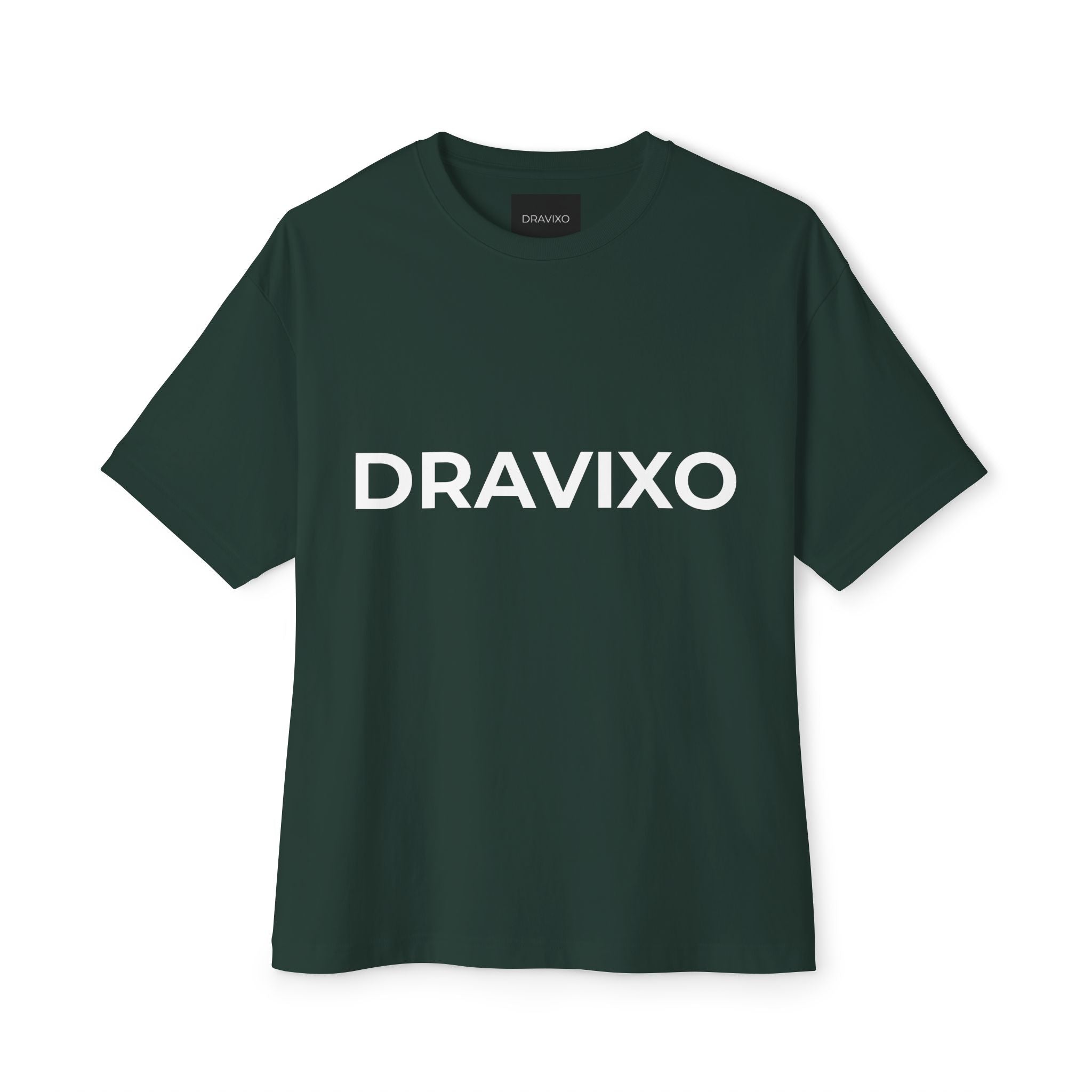 DRAVIXO Boxy Tee Black