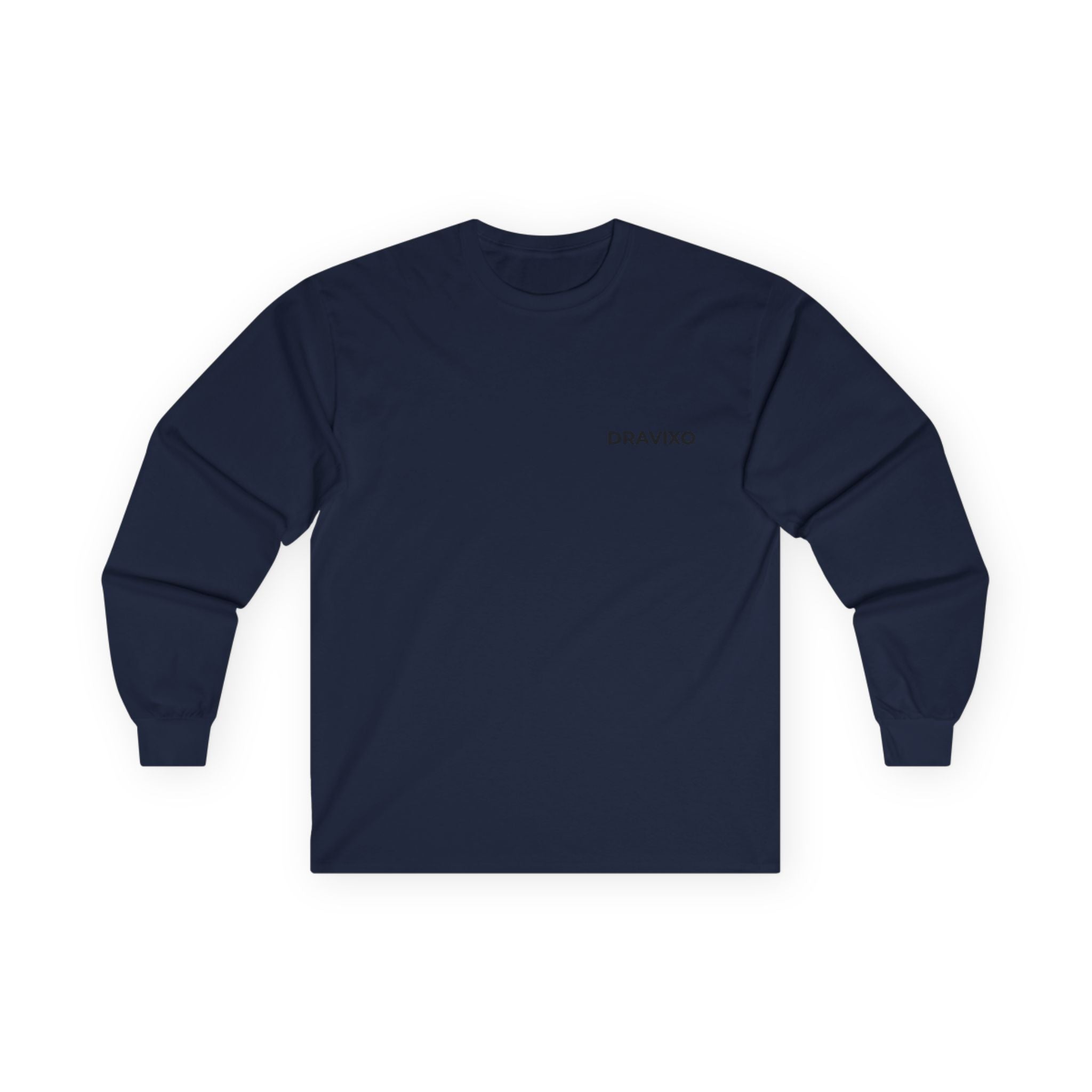 Dravixo Long Sleeve Tee — Brand Shirt