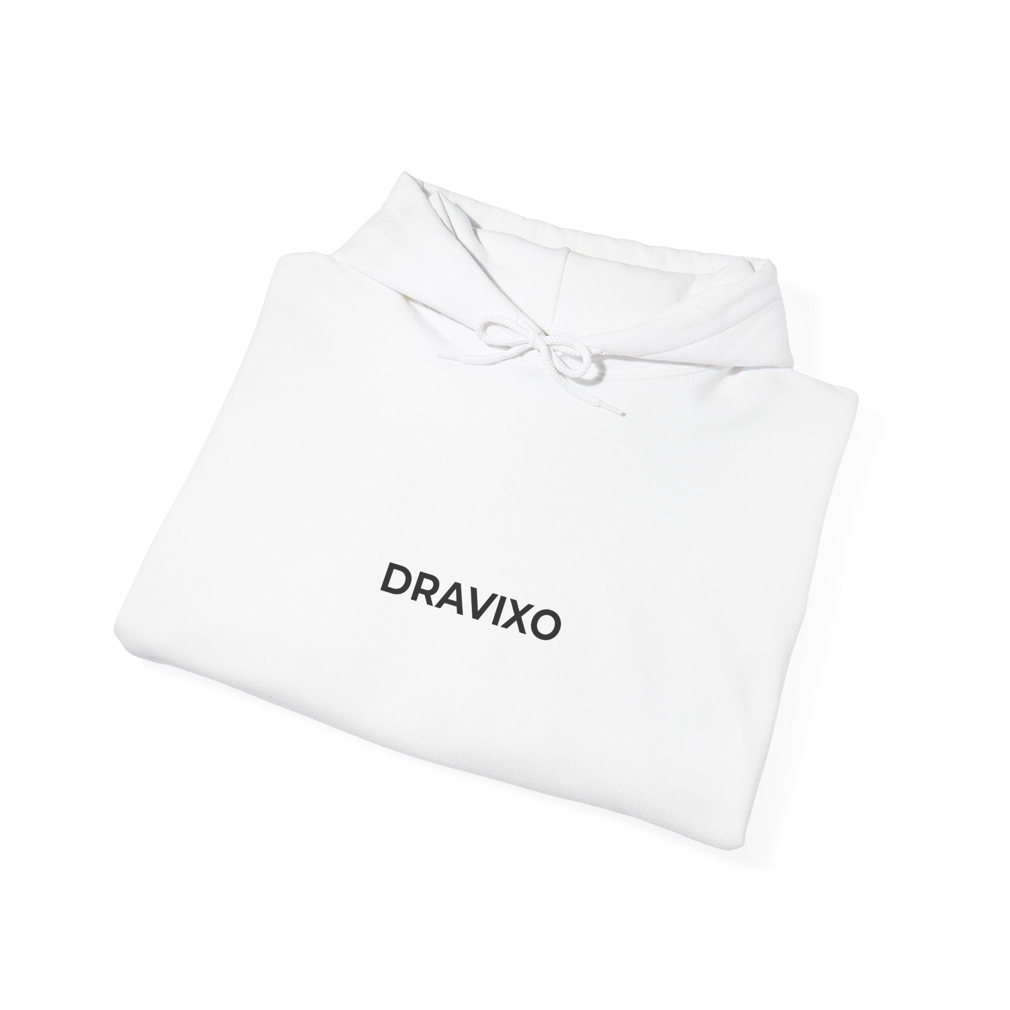 Dravixo Hoodie – Branded Pullover with Sleeve