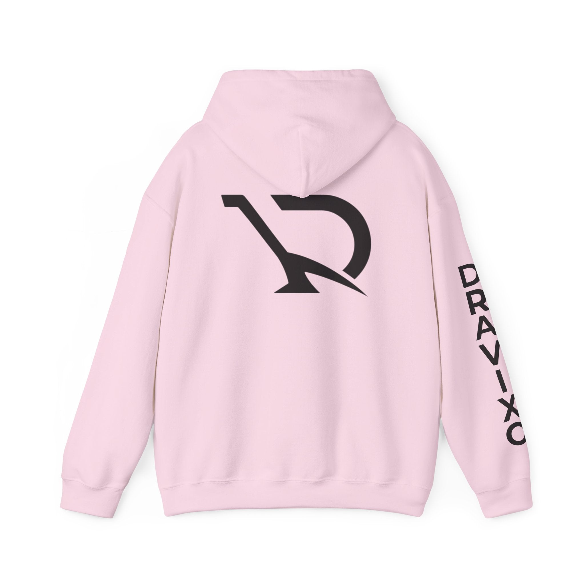 Dravixo Hoodie – Branded Pullover with Sleeve