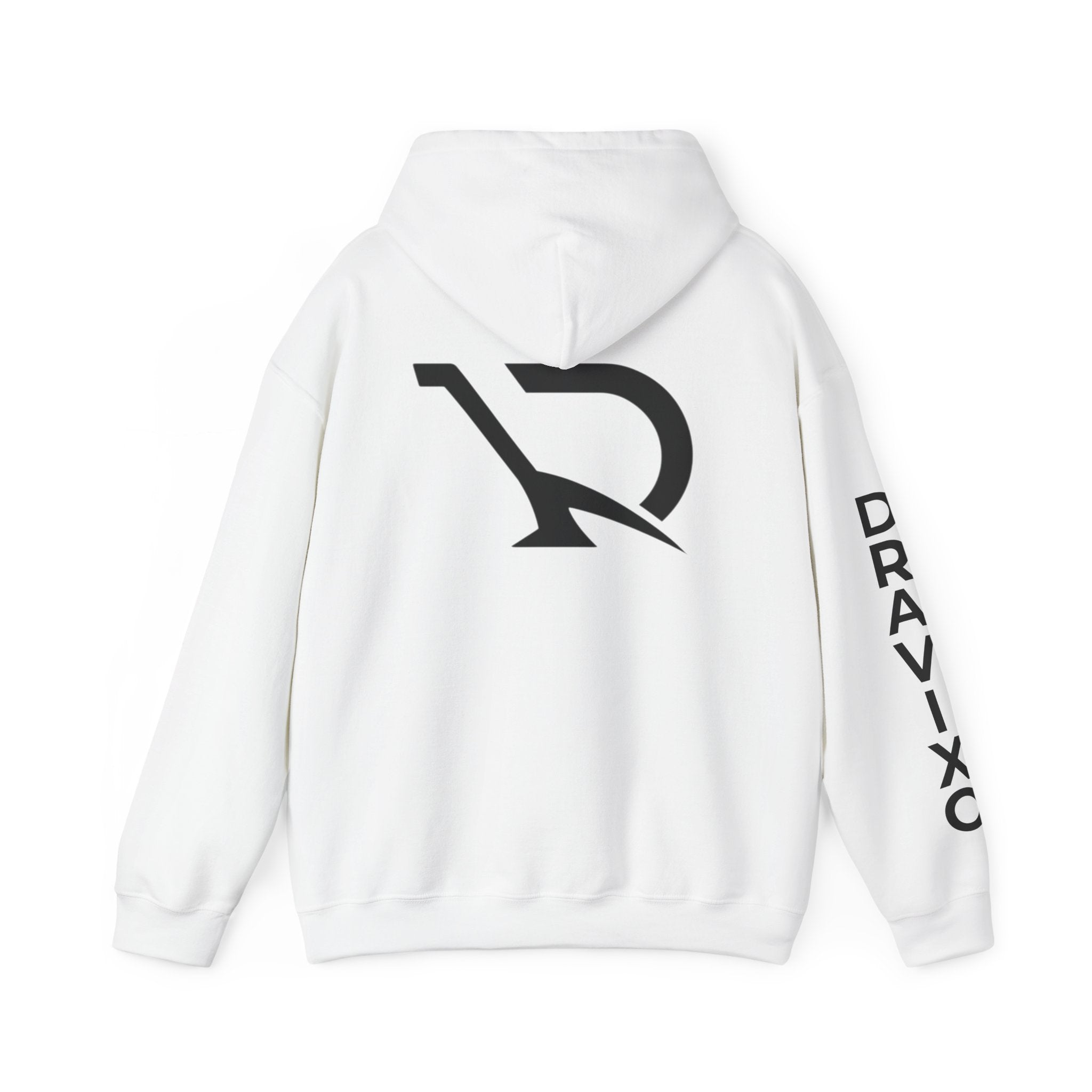 Dravixo Hoodie – Branded Pullover with Sleeve