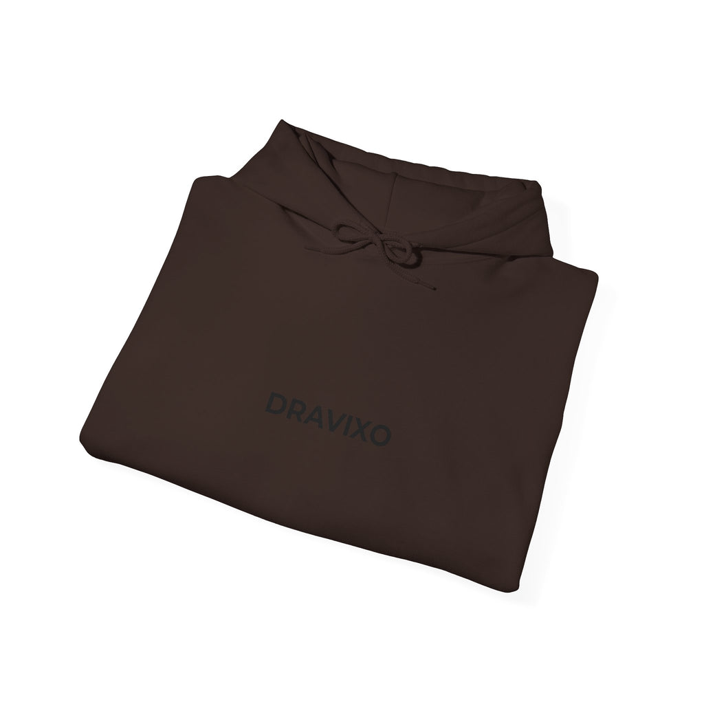 Dravixo Hoodie – Branded Pullover with Sleeve