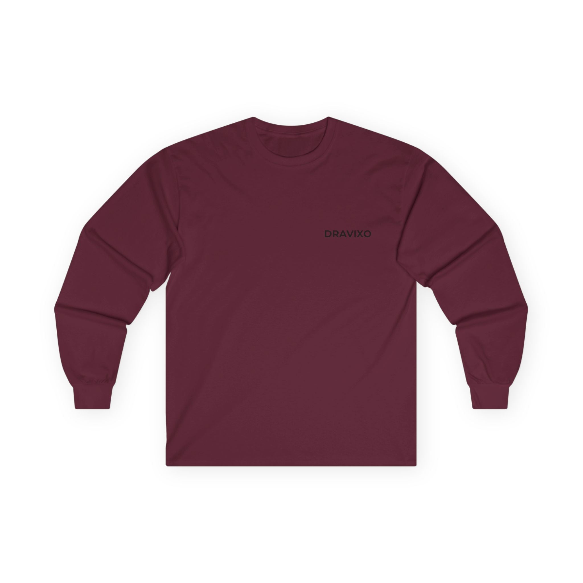 Dravixo Long Sleeve Tee — Brand Shirt