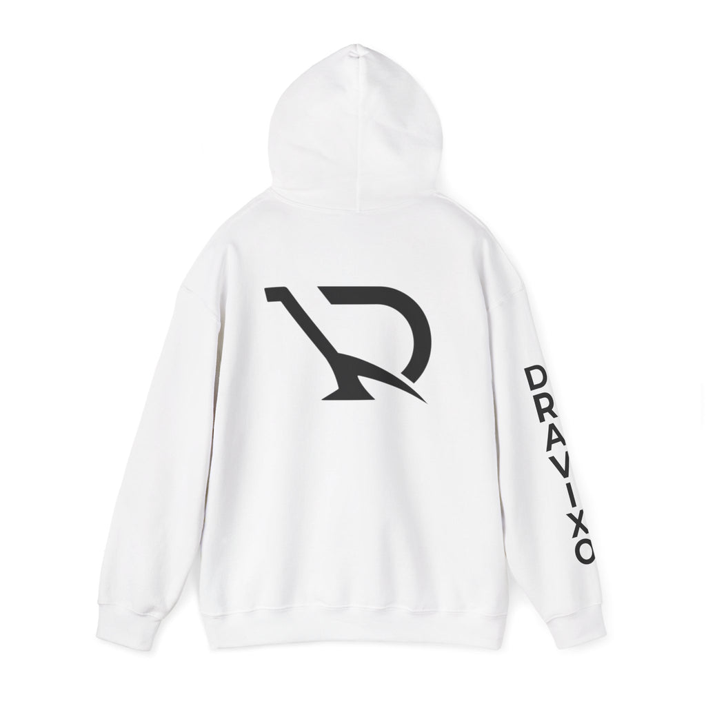 Dravixo Hoodie – Branded Pullover with Sleeve