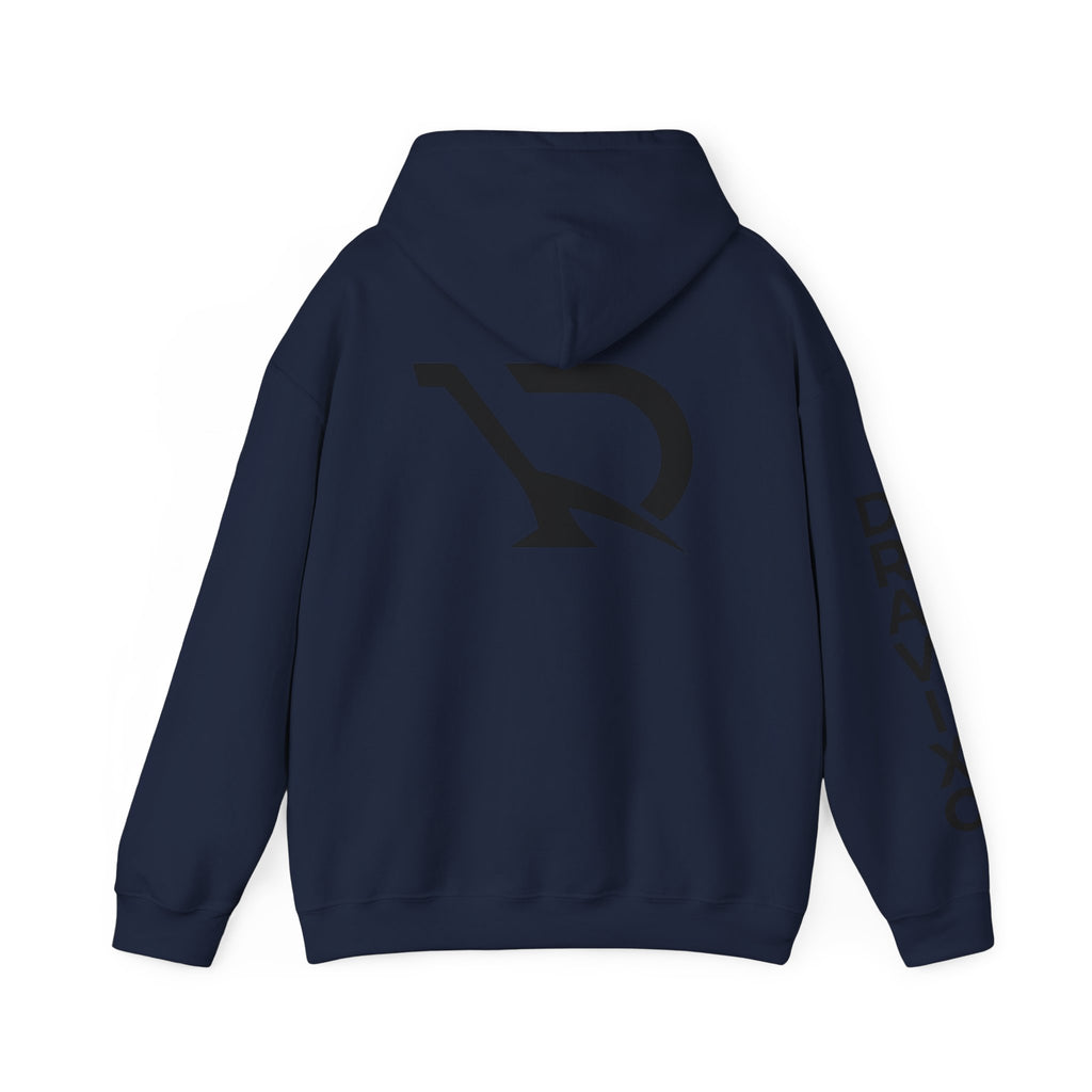 Dravixo Hoodie – Branded Pullover with Sleeve