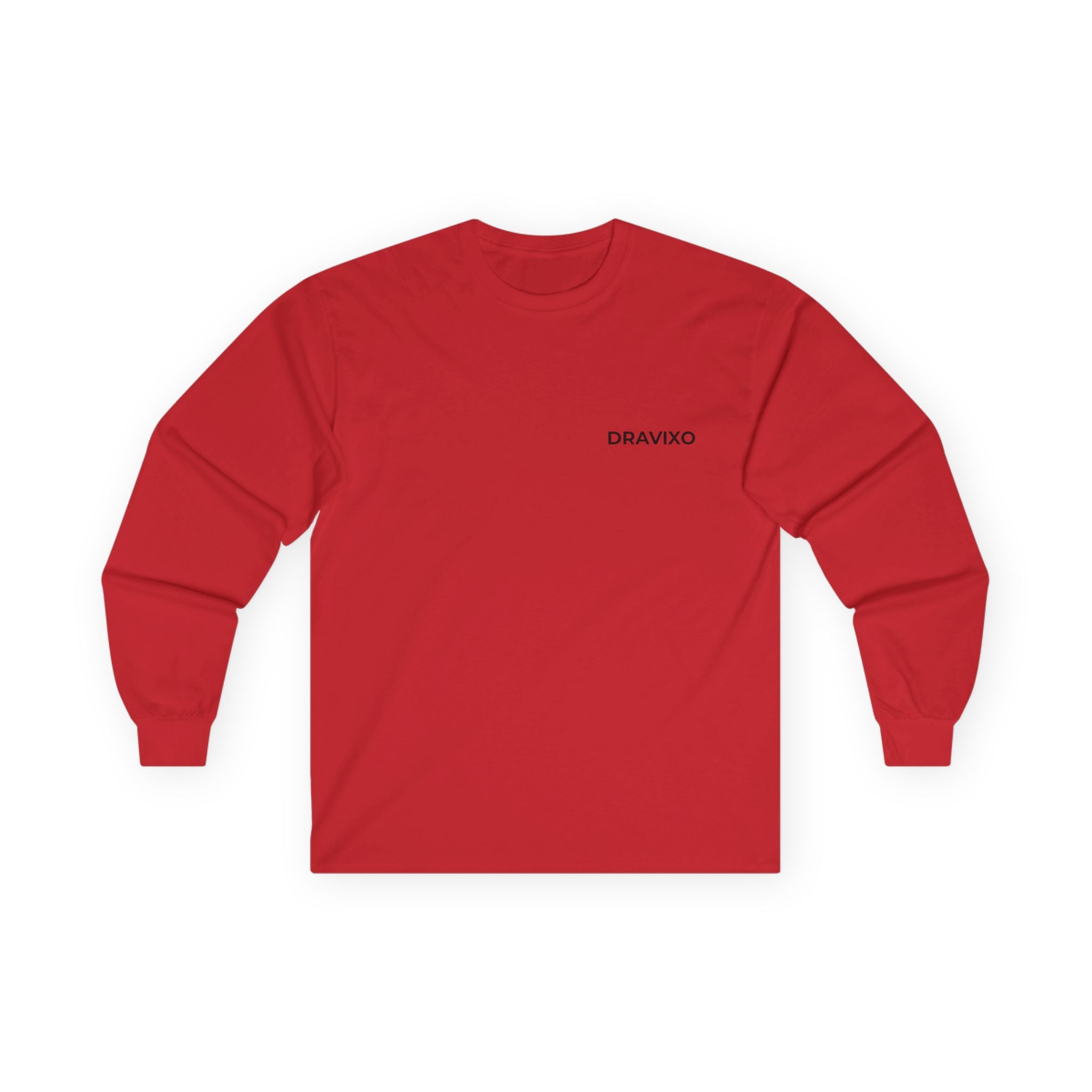 Dravixo Long Sleeve Tee — Brand Shirt