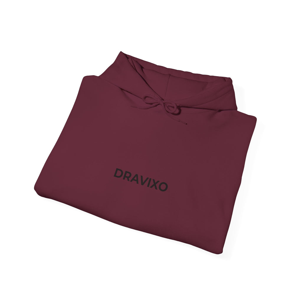 Dravixo Hoodie – Branded Pullover with Sleeve