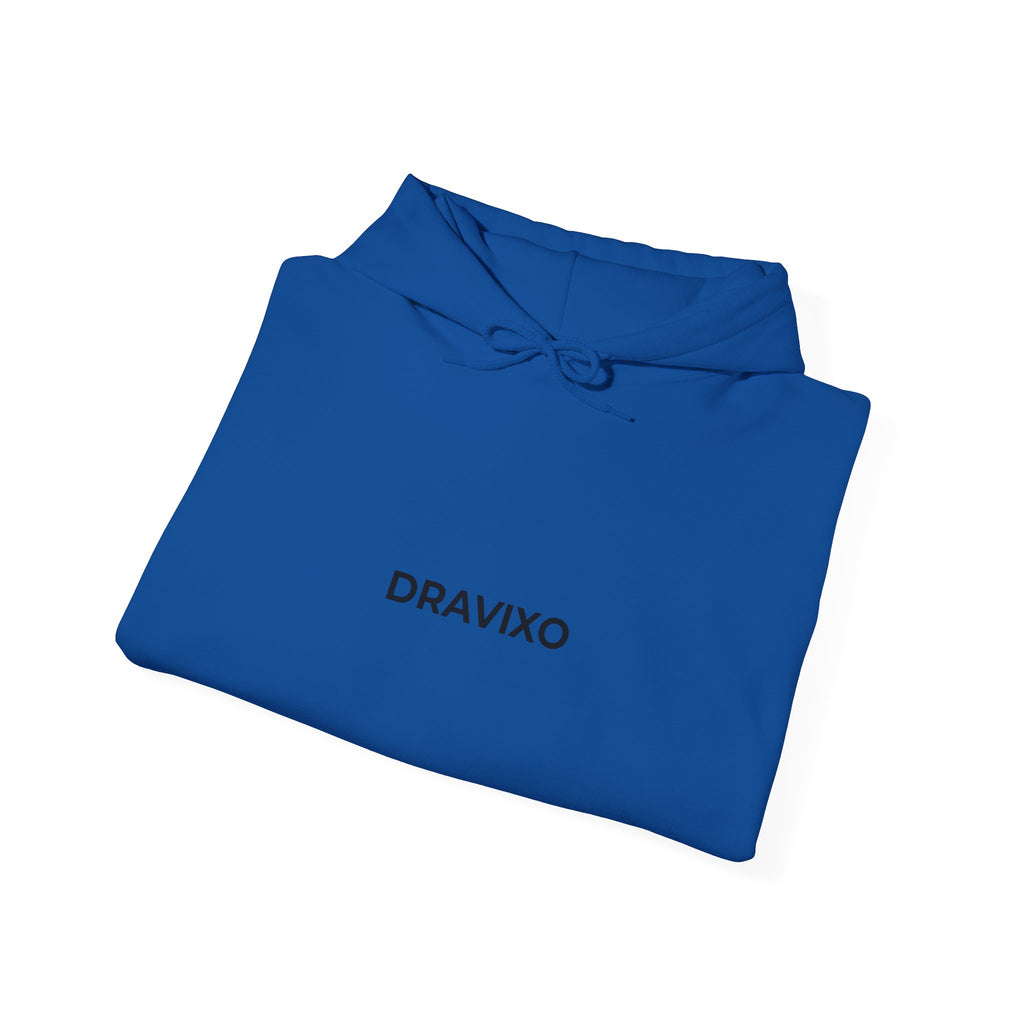 Dravixo Hoodie – Branded Pullover with Sleeve