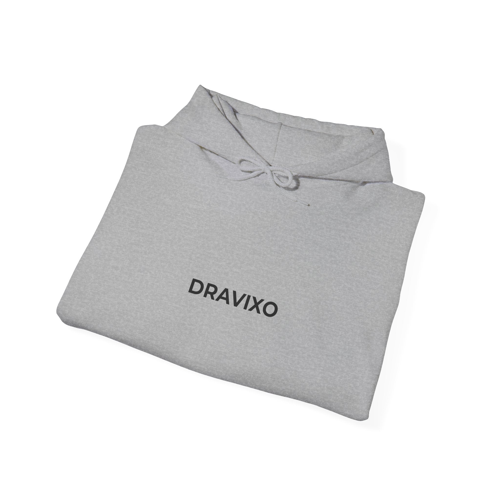 Dravixo Hoodie – Branded Pullover with Sleeve