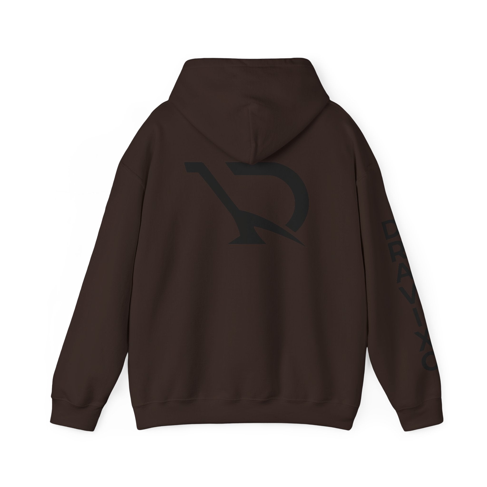 Dravixo Hoodie – Branded Pullover with Sleeve