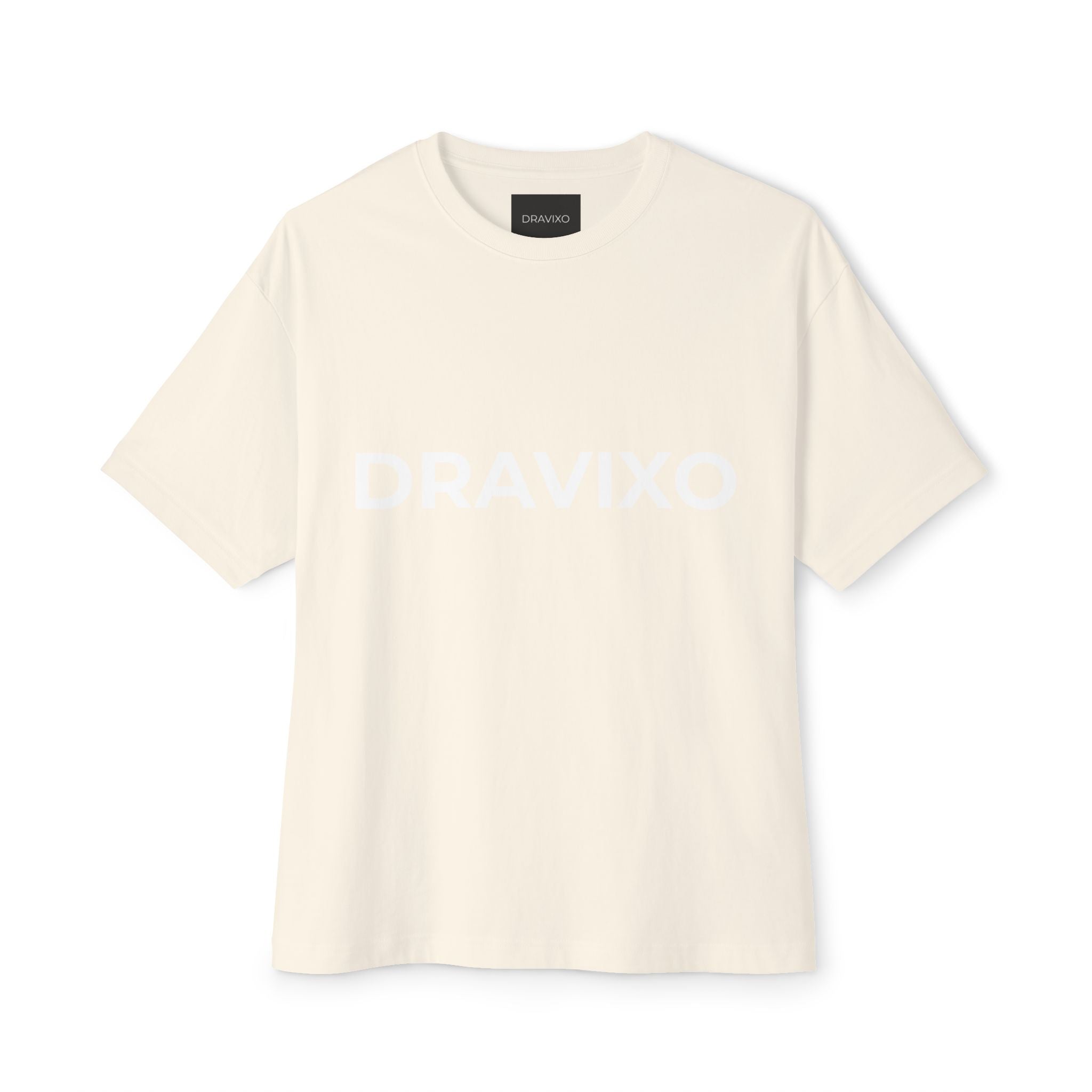 DRAVIXO Boxy Tee Black