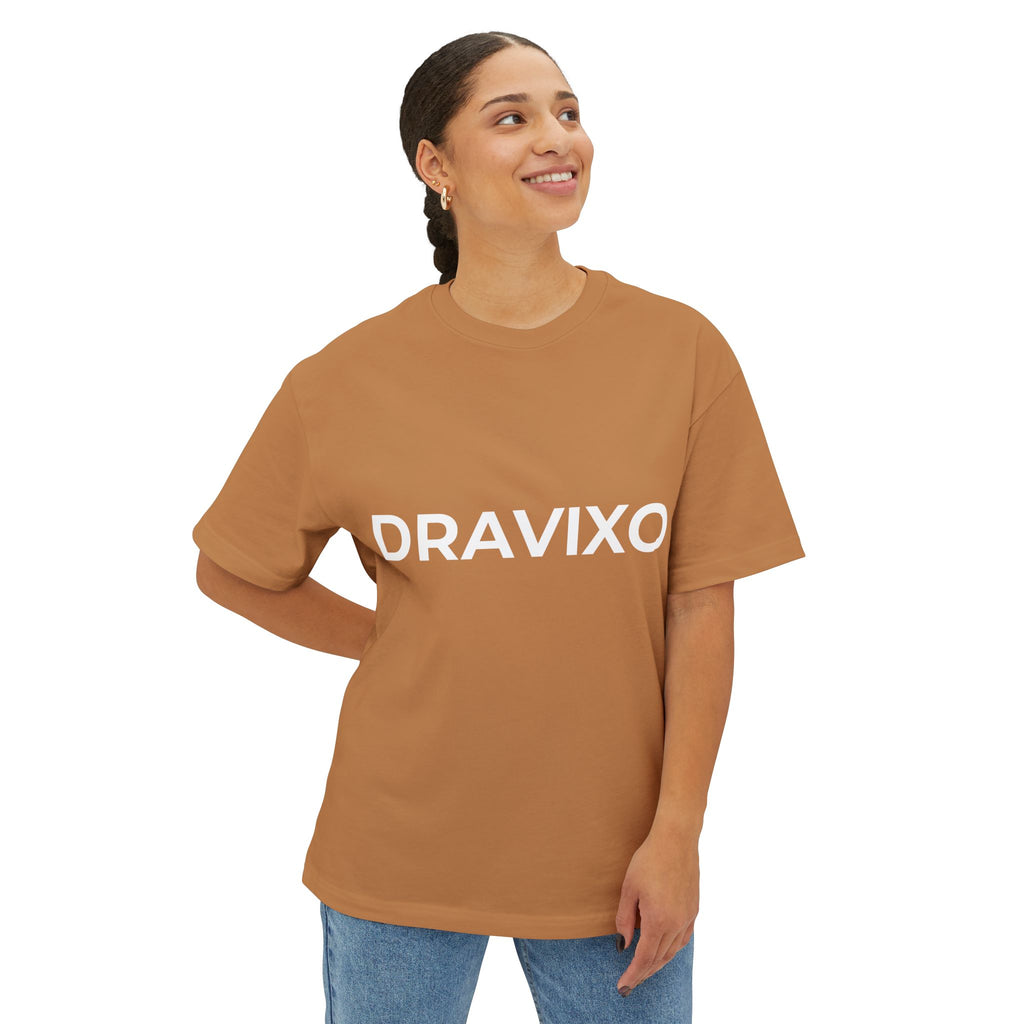 DRAVIXO Boxy Tee Black