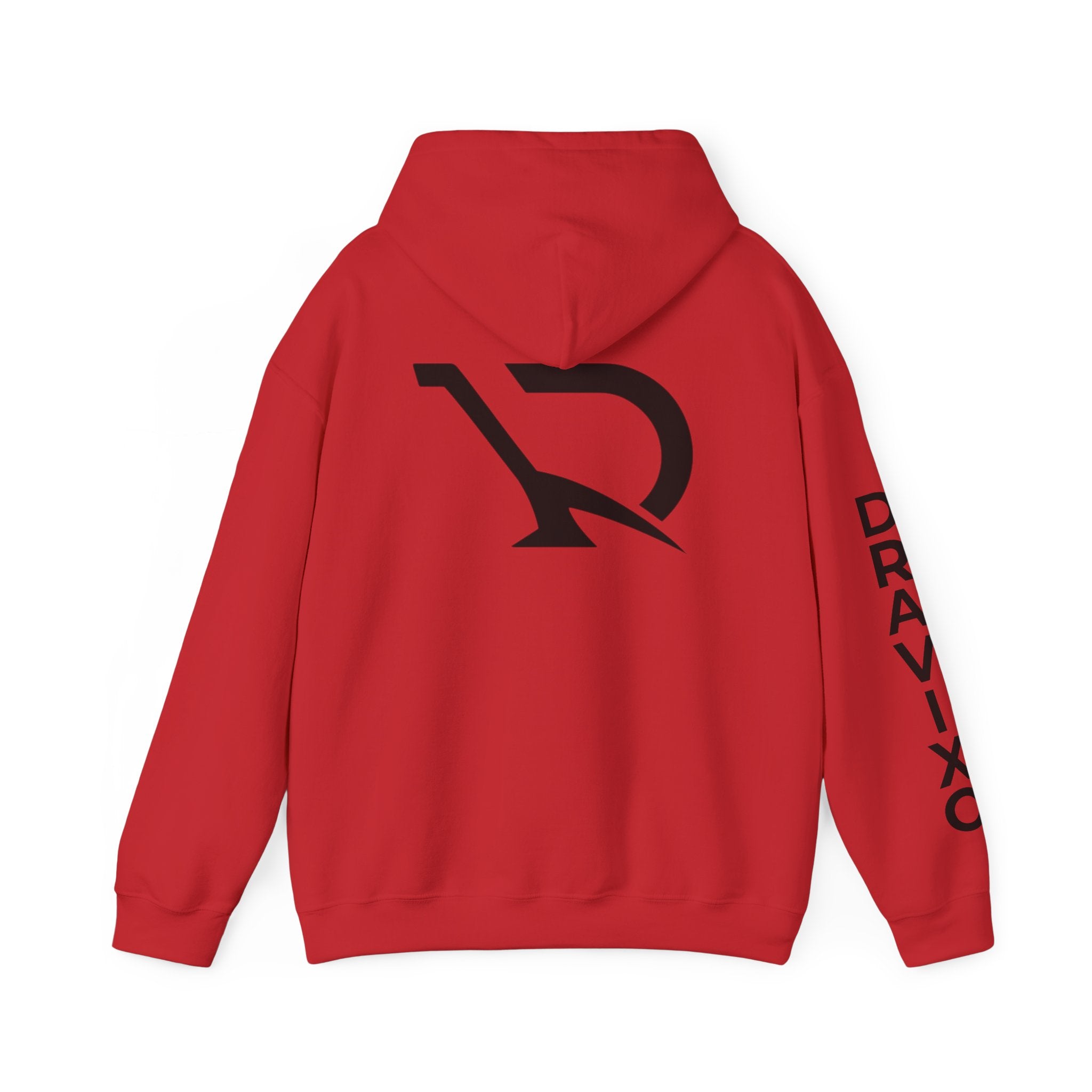 Dravixo Hoodie – Branded Pullover with Sleeve