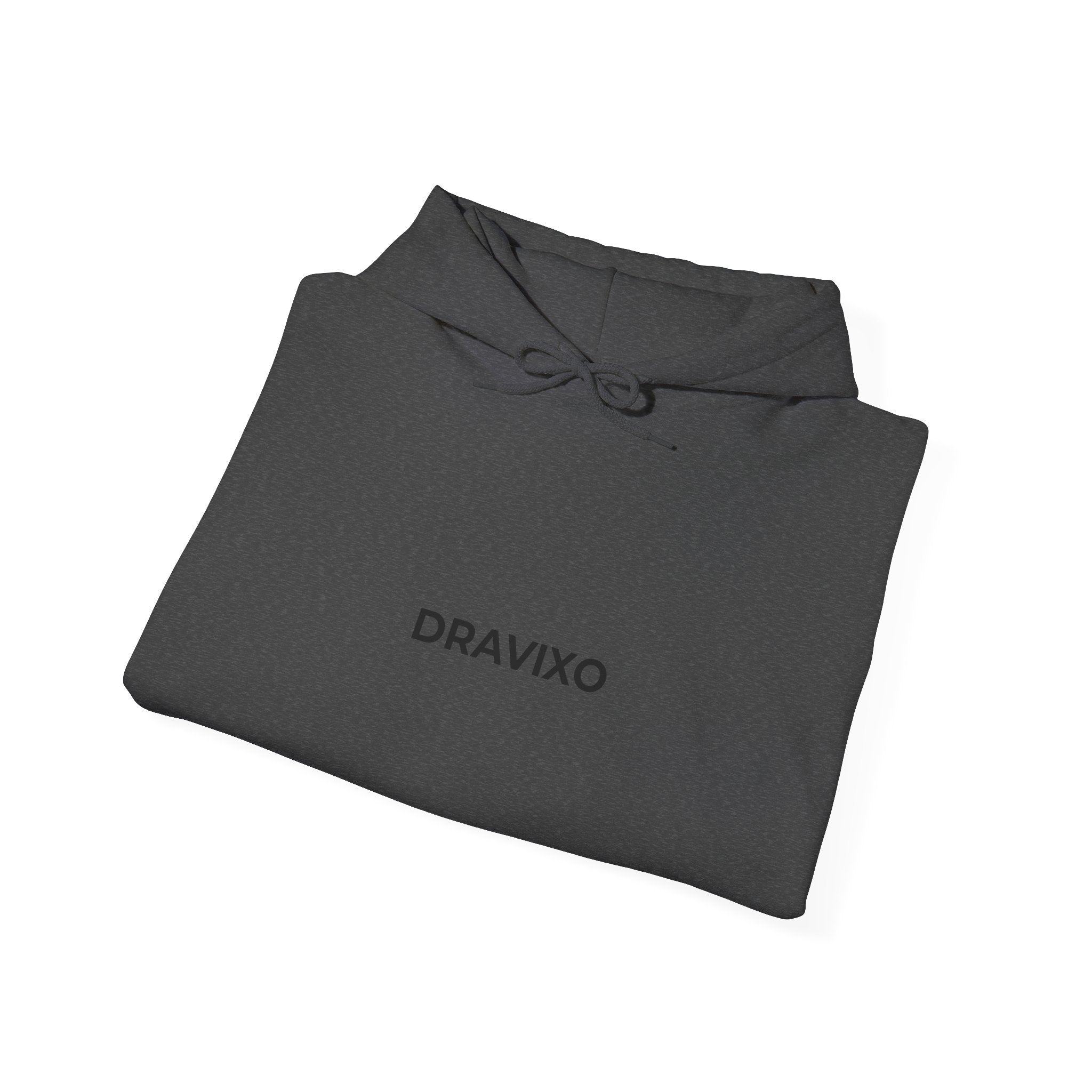 Dravixo Hoodie – Branded Pullover with Sleeve