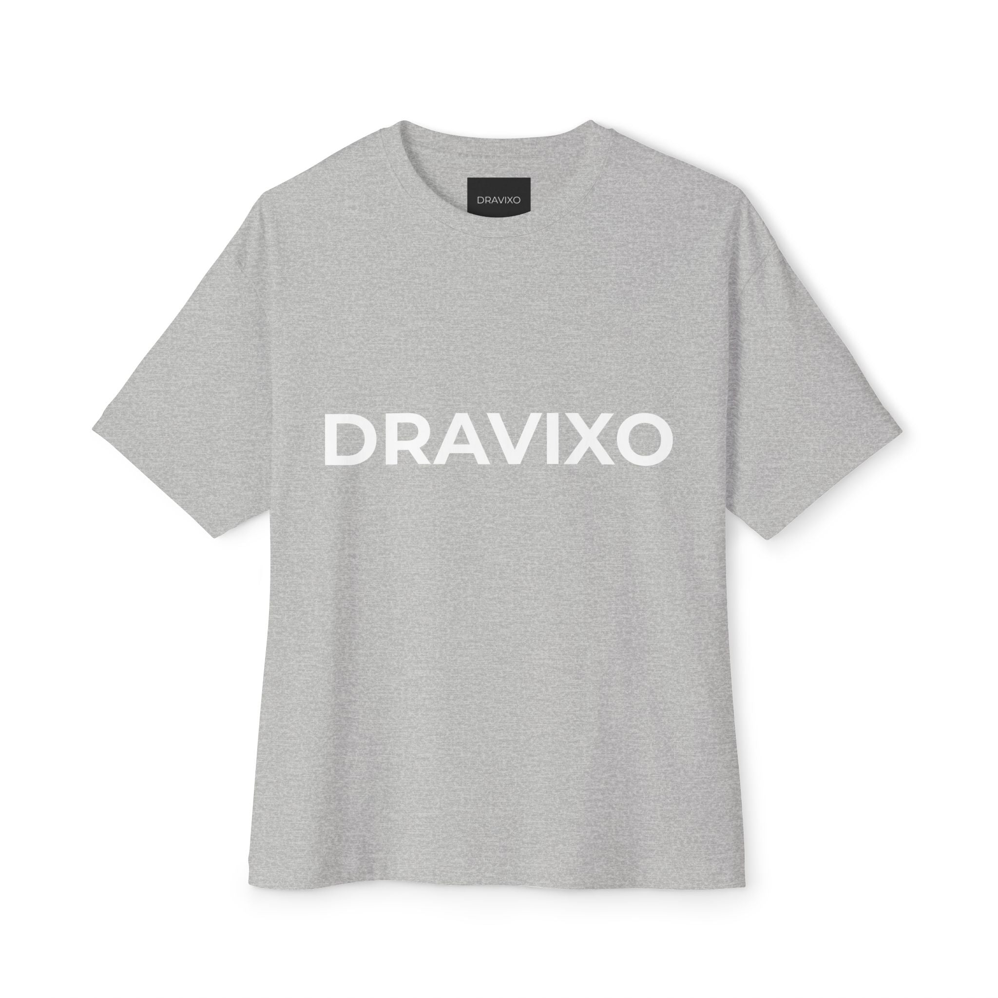 DRAVIXO Boxy Tee Black