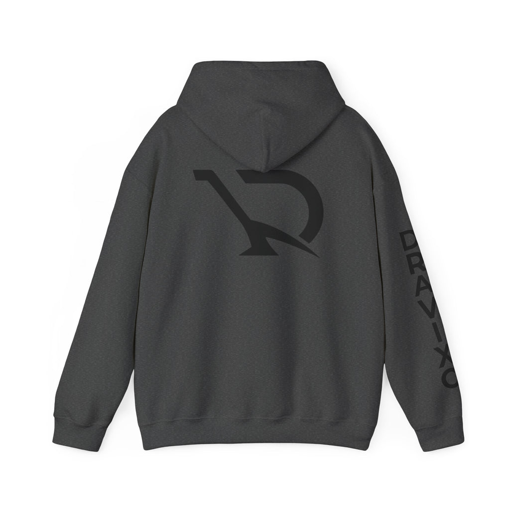 Dravixo Hoodie – Branded Pullover with Sleeve