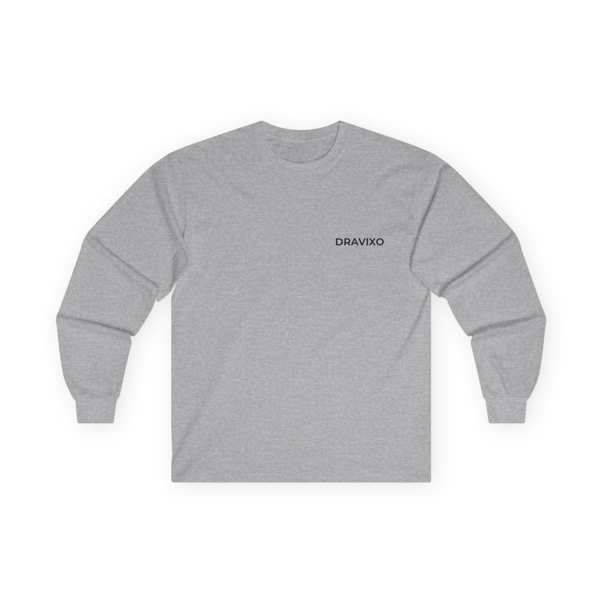 Dravixo Long Sleeve Tee — Brand Shirt