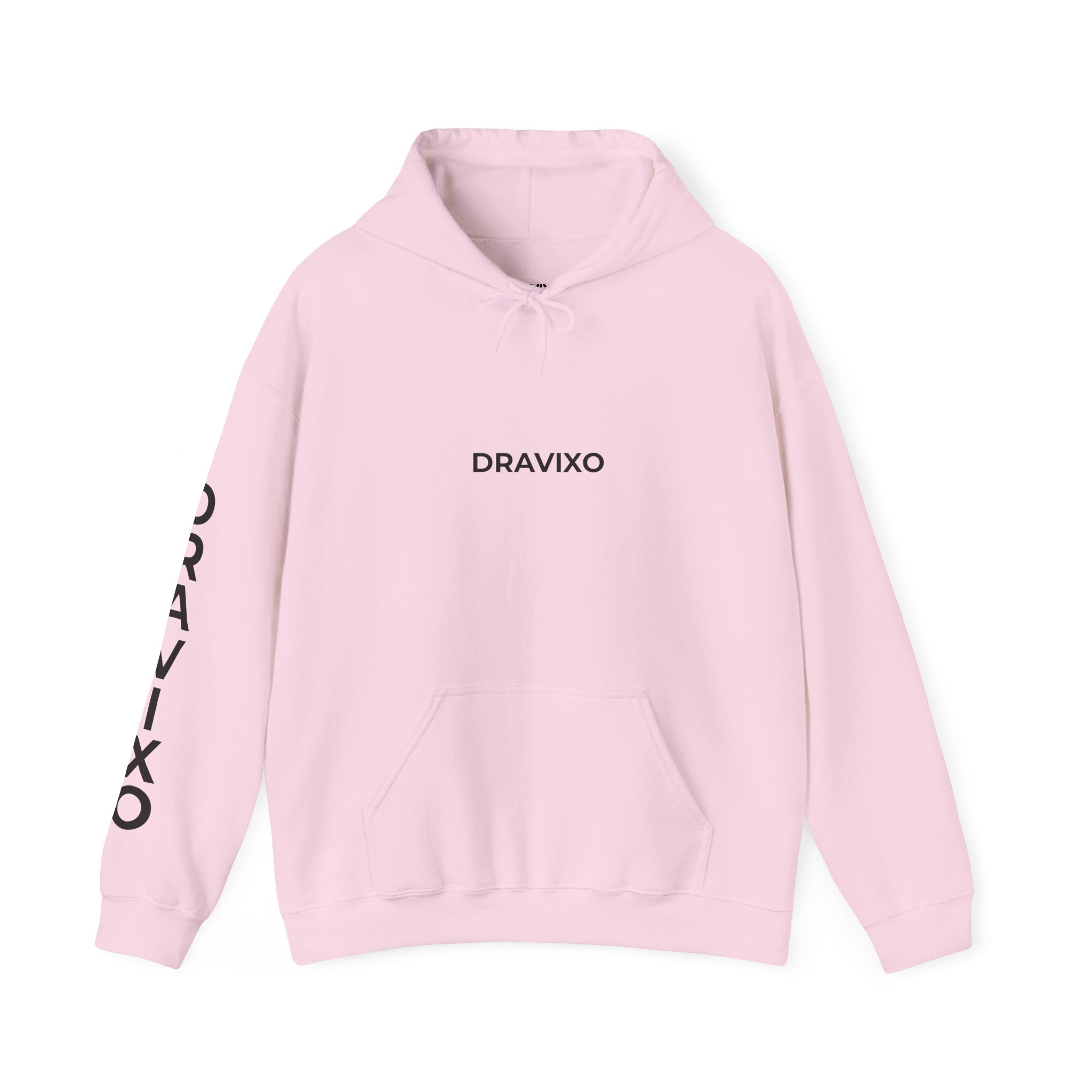 Dravixo Hoodie – Branded Pullover with Sleeve