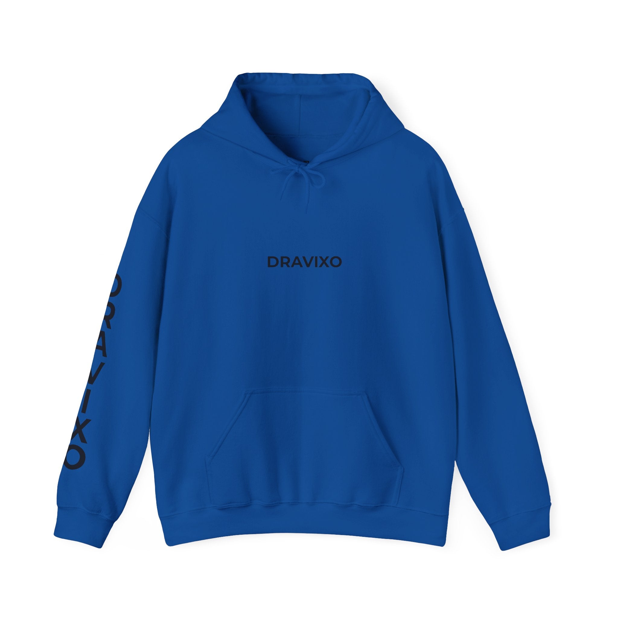 Dravixo Hoodie – Branded Pullover with Sleeve