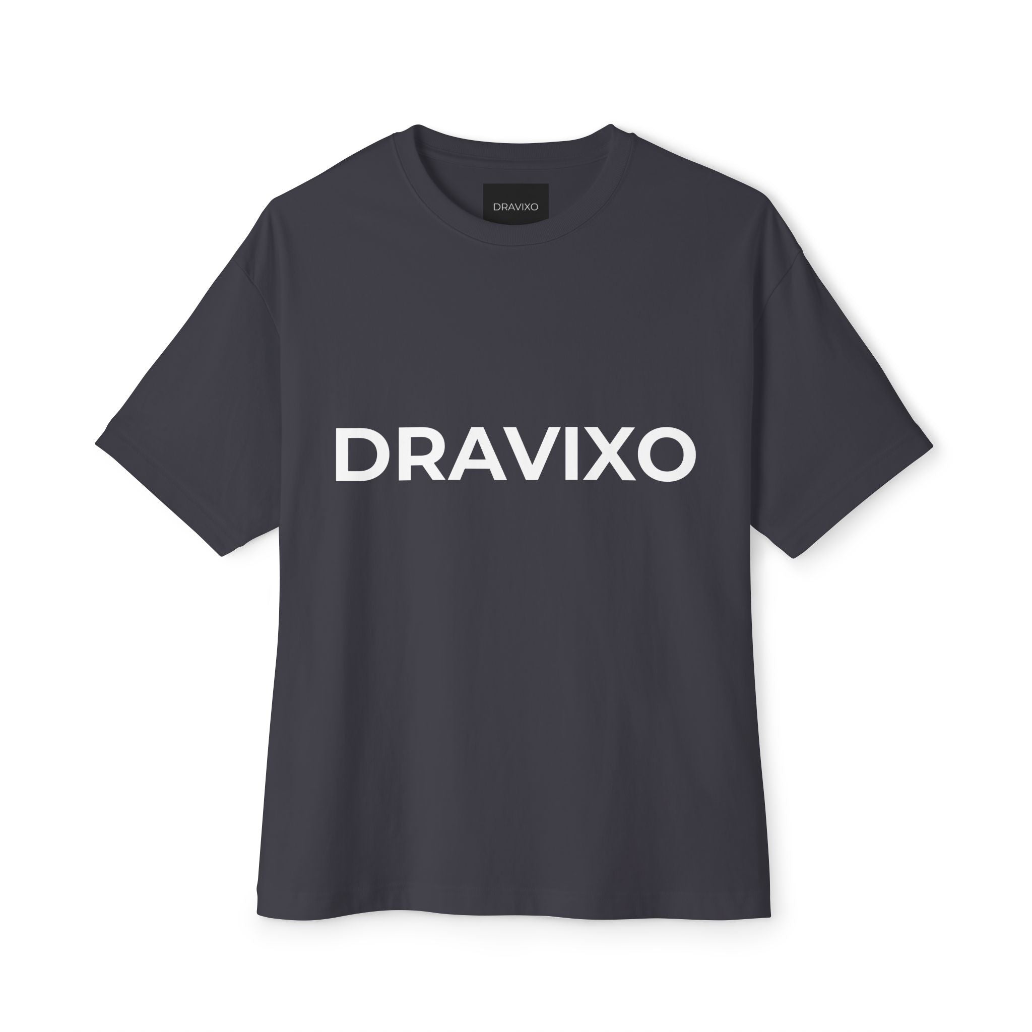 DRAVIXO Boxy Tee Black