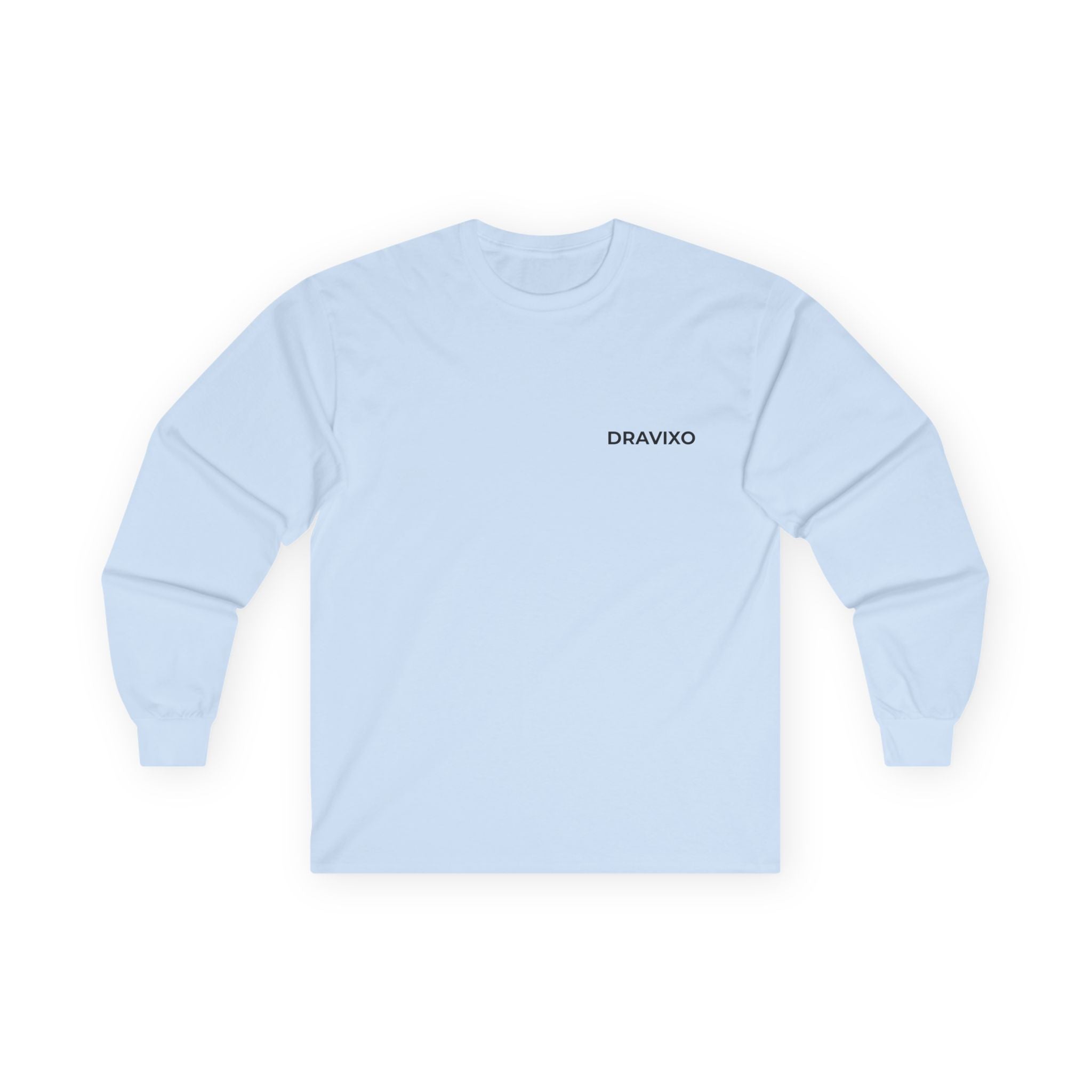 Dravixo Long Sleeve Tee — Brand Shirt