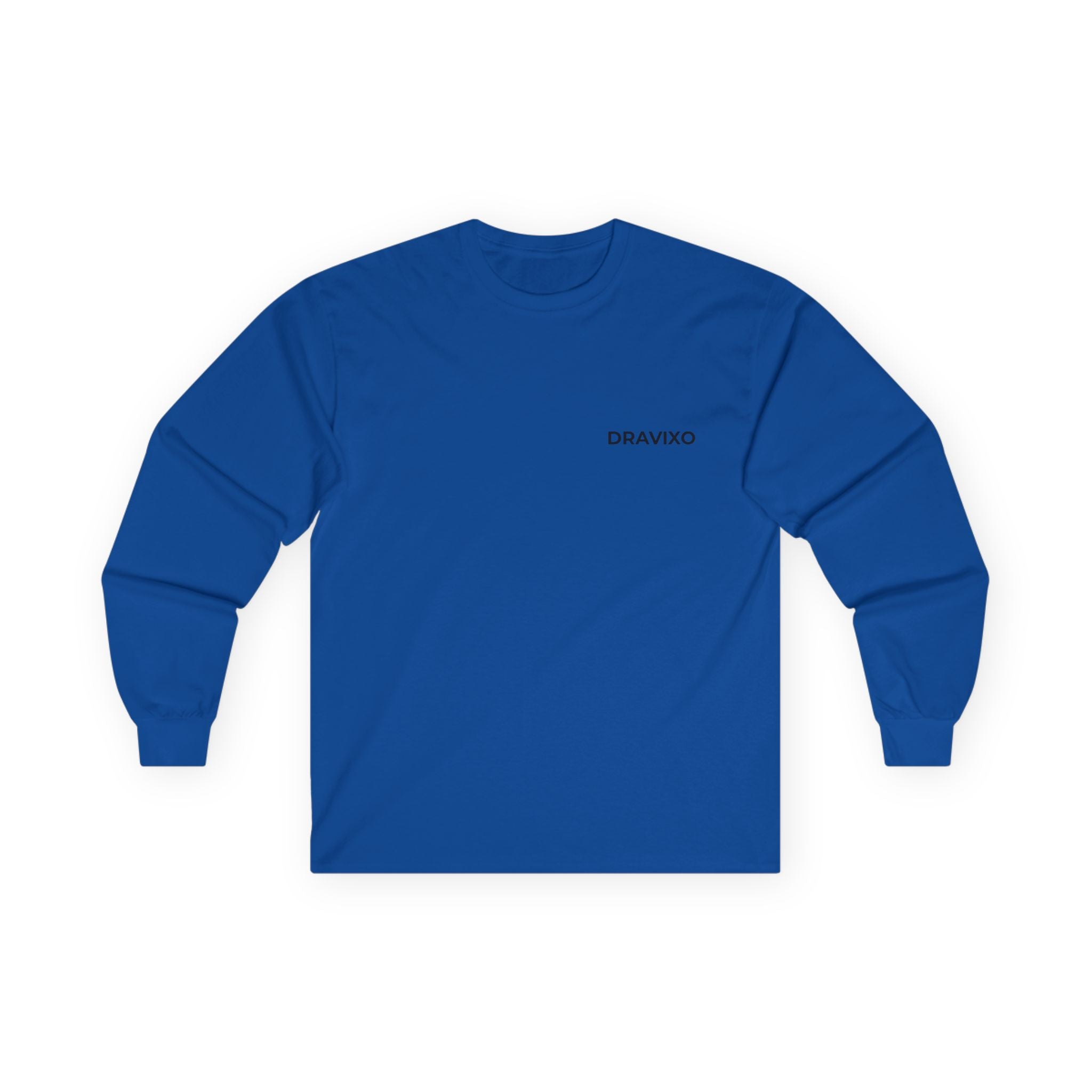 Dravixo Long Sleeve Tee — Brand Shirt