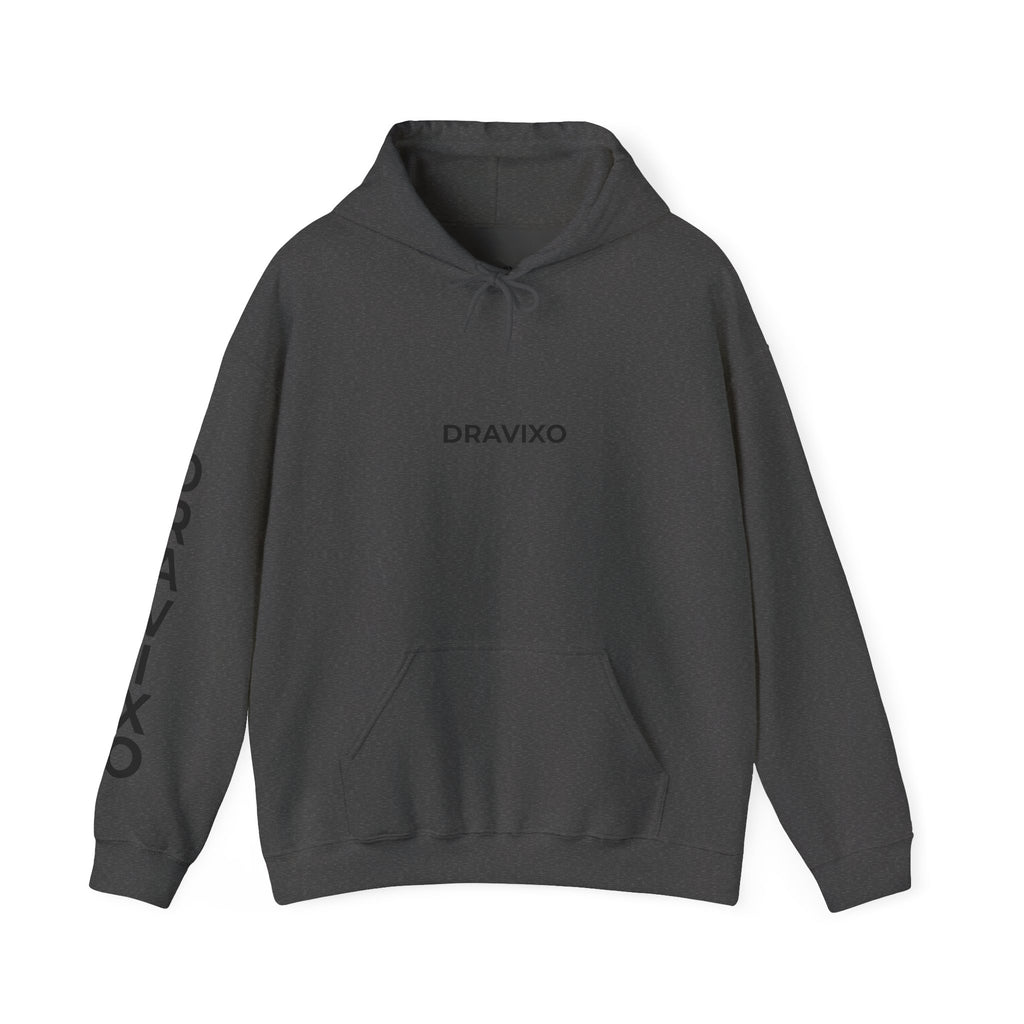 Dravixo Hoodie – Branded Pullover with Sleeve