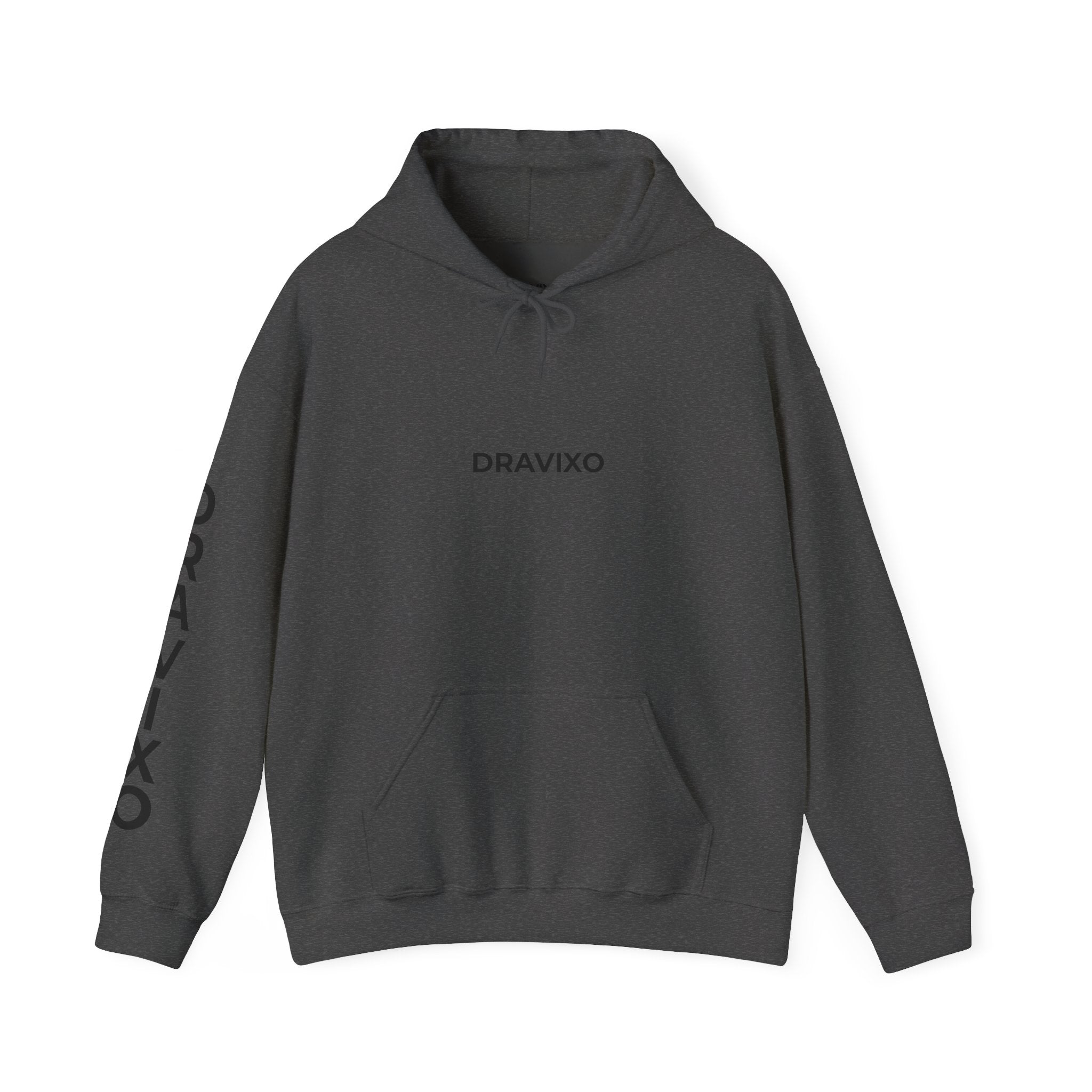 Dravixo Hoodie – Branded Pullover with Sleeve