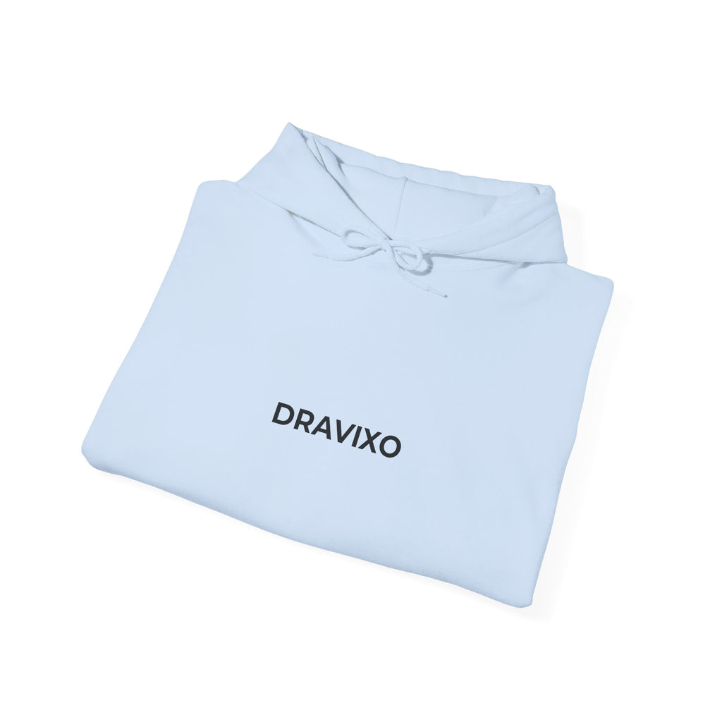 Dravixo Hoodie – Branded Pullover with Sleeve