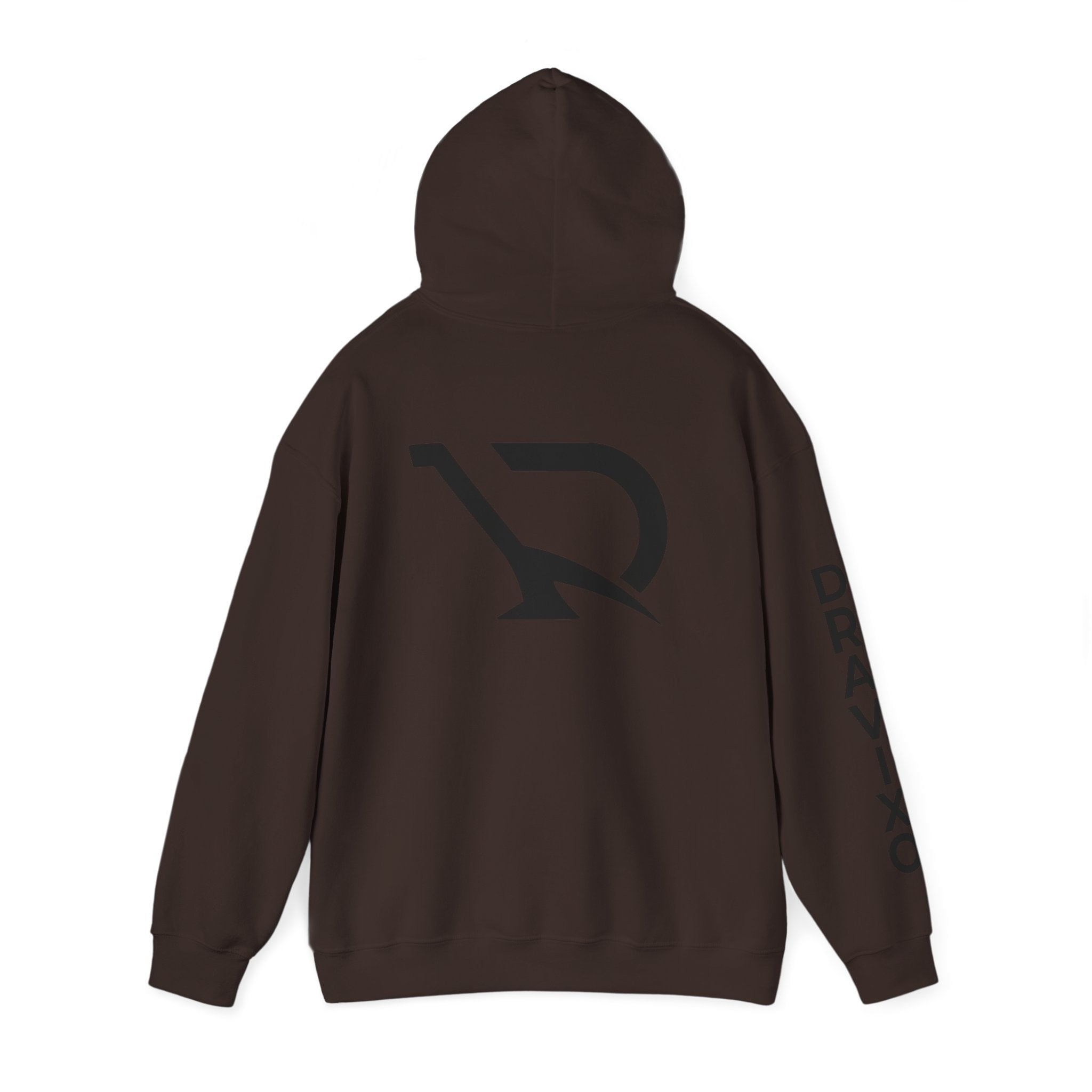 Dravixo Hoodie – Branded Pullover with Sleeve
